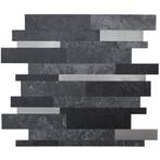 Zelfklevende Steenstrip Tegelstrook Antraciet, Ophalen of Verzenden, Nieuw