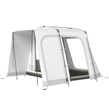 Achtertent Voor 2-4 Personen, 320 X 280 X 205 Cm 2 In 1 Auto, Verzenden, Nieuw