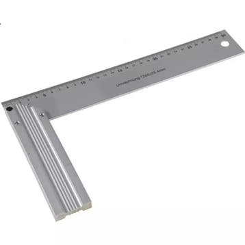 Benson Winkelhaak 250 mm aluminium - licht en robuust alu..., Doe-het-zelf en Verbouw, Gereedschap | Handgereedschap, Ophalen of Verzenden