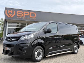 Opel Vivaro bestel 1.5 CDTI L2H1 |trek|Cruise|Airco|2xschuif, Gebruikt, Euro 6, Zwart, Onderhoudsboekje