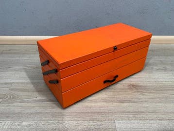 Kist - Hout - Uitklapbare naaikist