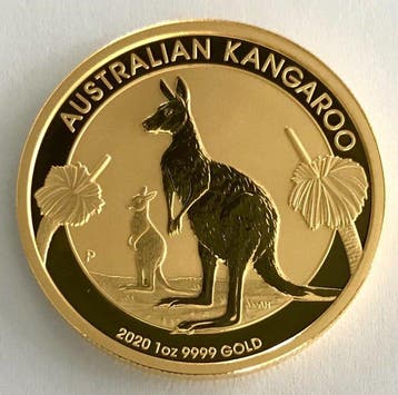 Australië. 100 Dollars 2020 - Kangaroo (1 oz .999)