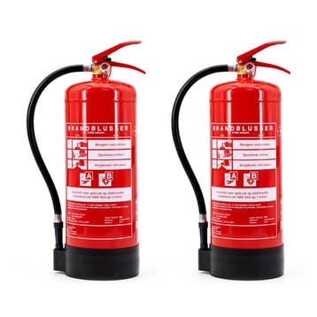Schuimblusser 6 liter Voordeel 2 stuks pack, Verzenden, Nieuw