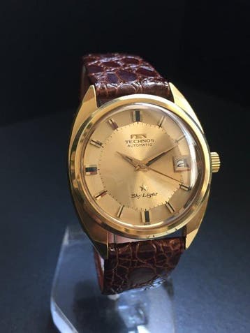 Technos - Sky Light Pie-Pan Dial Automatic - Zonder, Nieuw