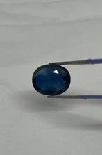 1 pcs Blauw Saffier - 3.07 ct - Gem Report Antwerp (GRA), Sieraden, Tassen en Uiterlijk, Edelstenen, Nieuw