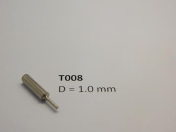 micromotor T008 Vervangingsstift voor T005 1.0 mm, Overige merken, Gelijkstroom, Verzenden, Overige typen