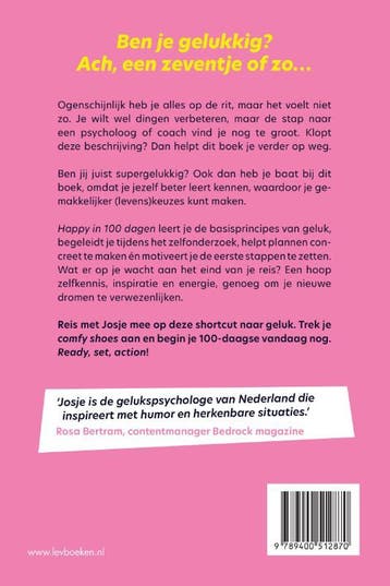 Happy in 100 dagen 9789400512870 Josje Smeets, Verzenden, Gelezen, Josje Smeets