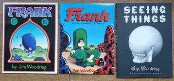 Frank - Jim Woodring – Frank, Frank Volume Two et Seeing, Nieuw