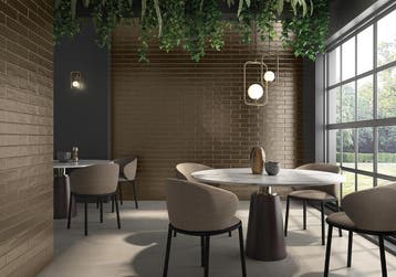 Wandtegel Marrazzi Aur Gold Brass Goud Mat 7,5x30, Nieuw, 20 tot 40 cm, 10 m² of meer, Wandtegels