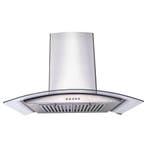 Afzuigkap RVS Glas | 650m/u | Nieuw | Scherpe Prijs, Witgoed en Apparatuur, Afzuigkappen, Wandschouwkap, Nieuw, Ophalen of Verzenden