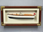 Maritieme objecten - Hout- halve houten modelboot