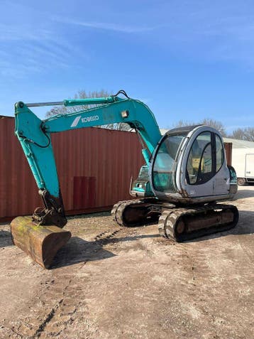Veiling: Rupsgraafmachine Kobelco SK60 Diesel, Ophalen, Graafmachine