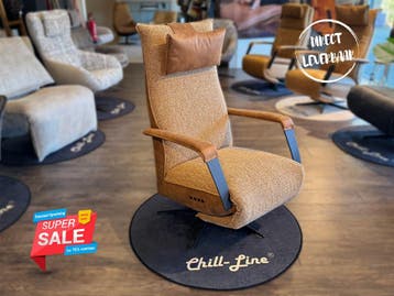SALE | Relaxfauteuil Deliza – Chill Line | 2 Motoren + Accu, Huis en Inrichting, Fauteuils, Verzenden, Nieuw