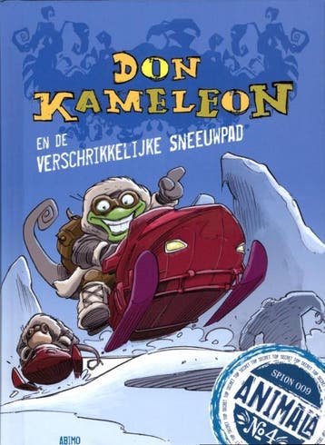 Don Kameleon en de verschrikkelijke sneeuwpad / Don Kameleon, Boeken, Verzenden, Zo goed als nieuw, Nico De Braeckeleer