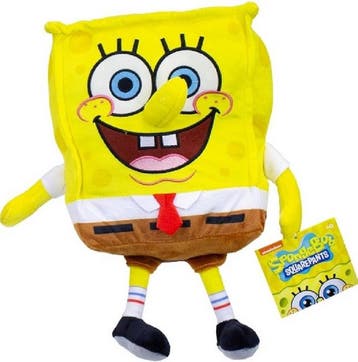 Nickelodeon SpongeBob SquarePants Knuffel 30 cm, Ophalen of Verzenden, Nieuw