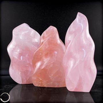 Rozenkwarts vlammenset – Zachte elegantie in tere roze