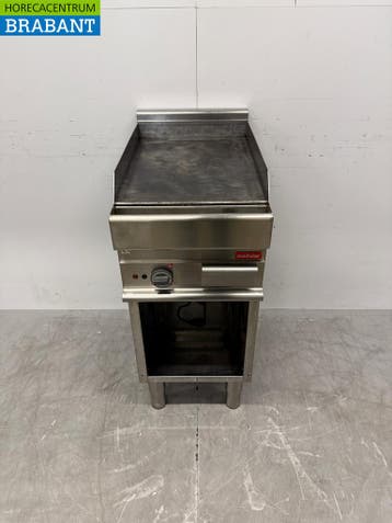 RVS Modular Bakplaat Grillplaat 40 cm 400V Horeca, Ophalen of Verzenden, Gebruikt