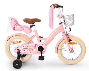 SJOEF Dolly Meisjesfiets 16 inch | Nieuw & GRATIS verzonden, Zijwieltjes, 16 tot 20 inch, Nieuw, Ophalen of Verzenden