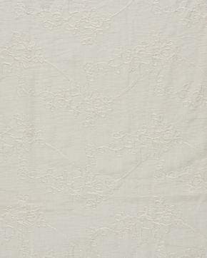 Geborduurd Polyester Geweven Wit, Nieuw, Wit