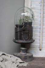 Stolp met houten voet Old grey XL, Ophalen of Verzenden, Nieuw