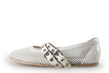 Colors of California Ballerinas in maat 39 Wit, Verzenden, Wit, Ballerina's, Zo goed als nieuw