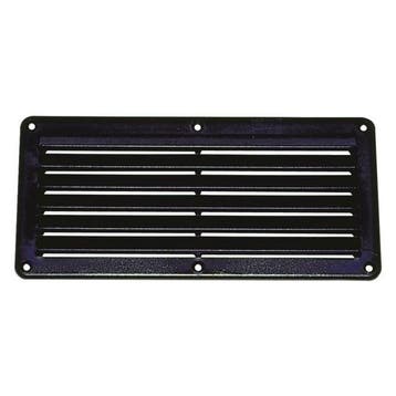 Talamex ABS ventilatierooster zwart 261 mm x 125 mm, Watersport en Boten, Ophalen of Verzenden, Nieuw