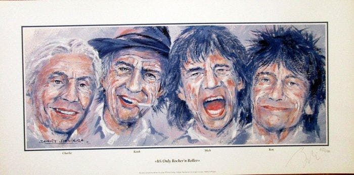 Benoit Deliege - De Rolling Stones - Its Only Rockern, Cd's en Dvd's, Vinyl Singles
