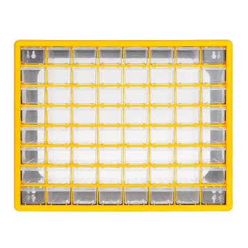 Keltin Kunststof lade-organizer 50 x 16 x 39 cm met 64 la..., Ophalen of Verzenden, Nieuw