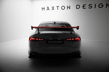 Maxton Carbon Spoilermet beugels V.2 met LED Audi A5 / A5, Verzenden
