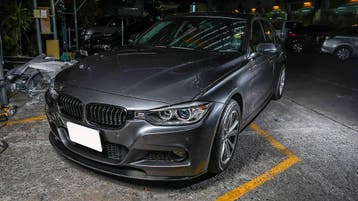 Carbon splitter Mtech BMW F30 F31, Auto diversen, Tuning en Styling, Verzenden