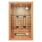 Infraroodcabine / Sauna Kiruna - 120x105x190 cm - Incl. LED, Verzenden, Nieuw