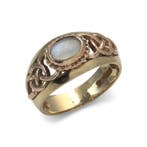 Ring - 9 kt. Geel goud - 0.75ct. tw. - Vintage 9K-goud, Sieraden, Tassen en Uiterlijk, Ringen, Nieuw