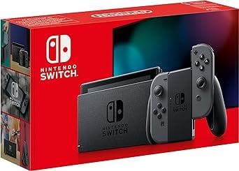 Nintendo Switch Console Set Grijs V2 in Doos (Nette Staat), Spelcomputers en Games, Spelcomputers | Nintendo Switch, Zo goed als nieuw