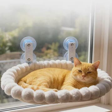Kattenhangmat voor het Raam met Sterke Zuignappen - Comforta