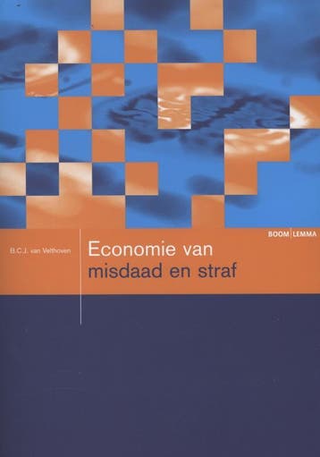 Economie van misdaad en straf 9789059318908, Verzenden, Zo goed als nieuw