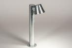 Rietveld Vloerlampen - Aluminium - Metaal, Aluminium, Gegalv, Verzenden, Nieuw