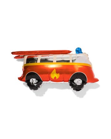HEMA Folieballon brandweerauto 50cm, Verzenden, Nieuw