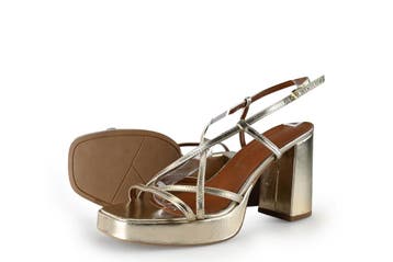 DWRS Sandalen in maat 40 Goud, Kleding | Dames, DWRS, Overige kleuren, Verzenden, Sandalen of Muiltjes