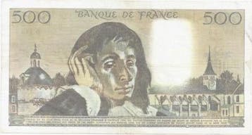 France Fay 71/25 500 Francs Pascal 02/07/1981 D 142 Ss Pi..., Verzenden