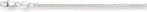 Silver Lining 101.0003.42 ketting zilver 1,7mm - 42 cm, Verzenden, Nieuw