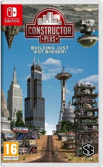 Constructor Plus (Downloadcode in box) Switch Met garantie!, 1 speler, Ophalen of Verzenden, Zo goed als nieuw, Vanaf 16 jaar