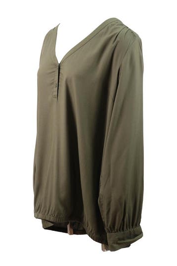 Kaffe Curve Blouse in maat 46 Groen, Kaffe Curve, Verzenden, Zo goed als nieuw, Groen