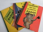 Jean de Brunhof - 3x olifantje Babar - 1947-1949, Antiek en Kunst, Antiek | Boeken en Bijbels