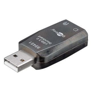 Externe geluidskaart USB | Goobay (USB A, USB 2.0), Verzenden, Nieuw