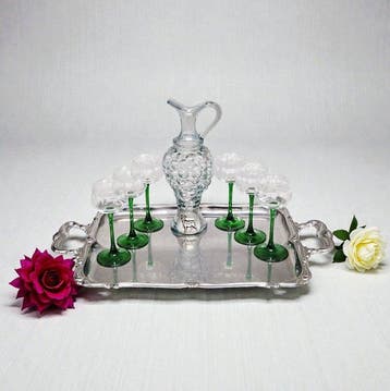 Drankservies (7) - Kristal, Glas - Likeurservice