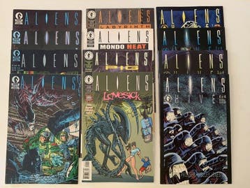 Aliens first series - Hive, Pig, Lovesick, Mondo Heat - 12, Nieuw