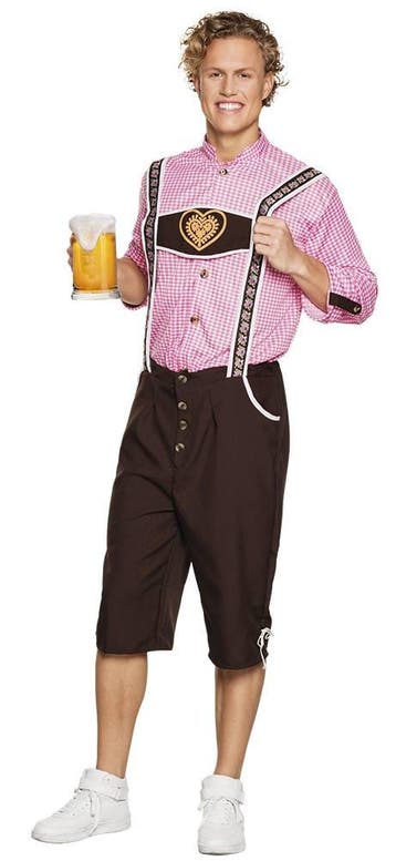 Oktoberfest kostuum Schmidt compleet, Kleding | Heren, Ophalen of Verzenden, Nieuw