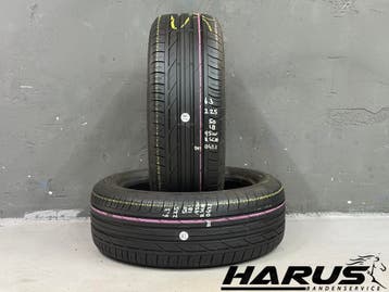225/50/18 95W Bridgestone zomerbanden 6,3mm profiel 2 stuks, 18 inch, Gebruikt, Ophalen of Verzenden, Band(en)