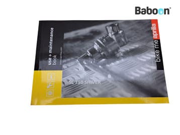 Instructie Boek Aprilia SL 750 Shiver 2007-2009 + GT (SL750), Verzenden, Gebruikt