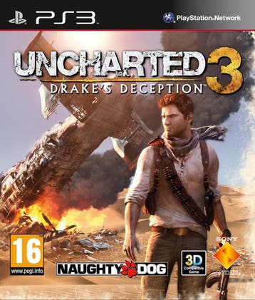 Uncharted 3 Drakes Deception (PlayStation 3), Verzenden, Gebruikt, Vanaf 12 jaar